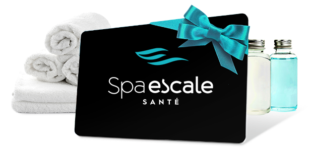 Gift card spa - Spa gift card Montreal - Spa Escale Santé